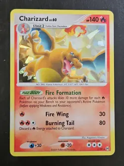 Arceus 2009, Charizard 1/99 Cracked Ice Holo Rare Pokemon Card - Image 3