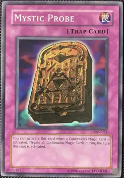 Mystic Probe PSV-021 Pharaoh's Servant Unlimited Edition - Yugioh Card - Image 1