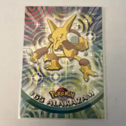 Alakazam #65 Topps Pokemon TV Animation Edition Pokemon Card NM - Image 1