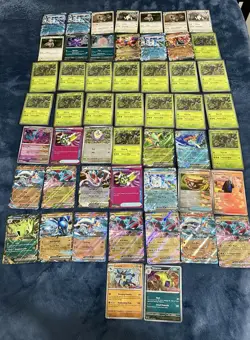 Pokemon TCG 142x Card Lot - Black Star Promos, Stamped, Bulk EX, Reverses & More - Image 3