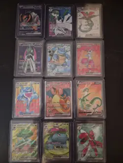 Pokemon Cards Full Art Lot Of 12 CHARIZARD BLASTOISE VENUSAUR AND MORE - Image 1