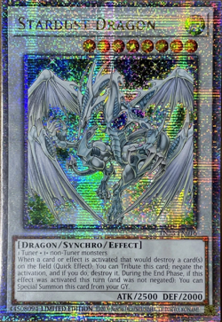 Stardust Dragon - TN23-EN016 Quarter Century Secret Rare Ltd Ed. YuGiOh TCG Card - Image 1