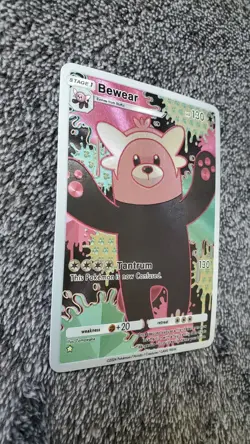 NEW ~ ART CARD ~ Pokemon Pocket TCG Bewear Illustration Immersive TEXTURED - Image 5