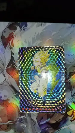 Carte prism Dragon Ball Z Serie Part 2 n 76 card DBZ Panini silver argent Gotenk - Image 1