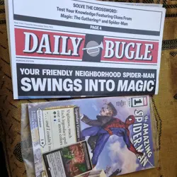 MTG Magic The Gathering Spider-Man Sinister Six card, Comic & Daily Bugle - Image 1