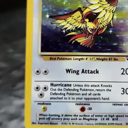 Pidgeot Holo Rare 8/64 Jungle Set Pokemon Card 1999 WOTC Vintage Near Mint✨ - Image 2