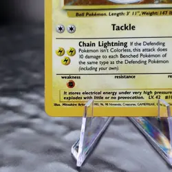 Electrode Holo Rare 2/64 Jungle Set Pokemon Card 1999 WOTC Vintage TCG MP ⚡ - Image 5