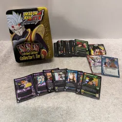 2004 Dragon Ball GT TCG Limited Edition Collector’s Tin Baby 80 Cards 9 Holo - Image 1