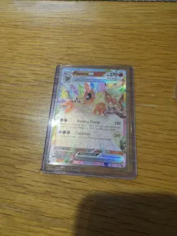 Pokemon TCG Card S&V - Prismatic Evolutions Flareon EX - 014/131 Double Rare - Image 1