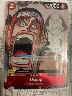 One Piece Card Game Usopp ST01-002 Premium Card Collection 25th Edition English - Image 1