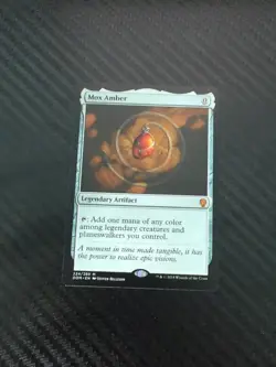 Mox Amber Dominaria Magic the Gathering Card LP/NM Condition - Image 1