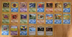 Pokemon TCG Fossil 1st Edition 22 Card Lot NM Uncommon/ Common / Trainer (LOT B) - Image 2
