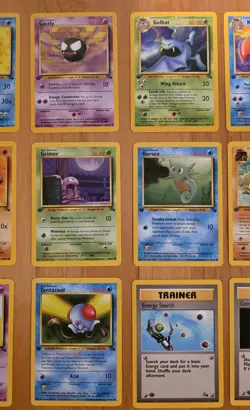 Pokemon TCG Fossil 1st Edition 22 Card Lot NM Uncommon/ Common / Trainer (LOT B) - Image 4