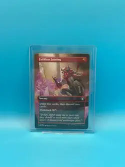 MTG, Faithless Looting (Borderless) 642 $3 ORDER MIN - Regular - CMM - Magic the - Image 1