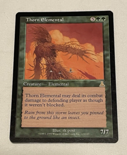 1x Thorn Elemental - Urza's Destiny - MTG - Magic the Gathering - LP - Image 1