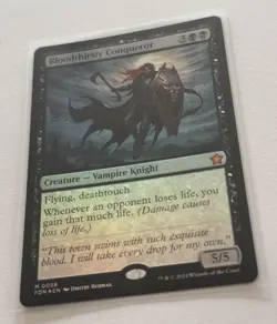 FOIL Bloodthirsty Conqueror (Foundations) - NM Pack Fresh MTG - Image 2