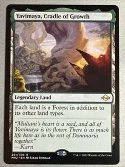 MTG / Yavimaya, Cradle of Growth / MH2 / #261 / Regular / Rare / NM - Image 1
