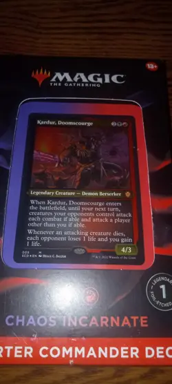 Magic The Gathering Chaos Incarnate Commander Deck - Image 1