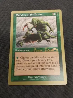 Survival of the Fittest - MP World Championship Deck - Magic the Gathering MTG - Image 1