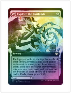 1x Wandering Archaic, Extended Art Foil, Magic MTG NM - Image 2