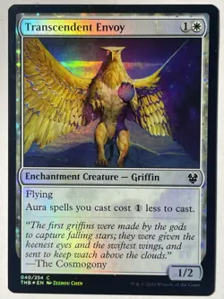 MTG Transcendent Envoy Theros Beyond Death 040/254 Foil Common - Image 1