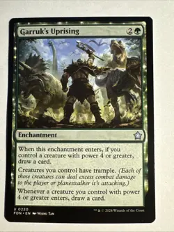 Garruk's Uprising Foundations Regular - Image 1