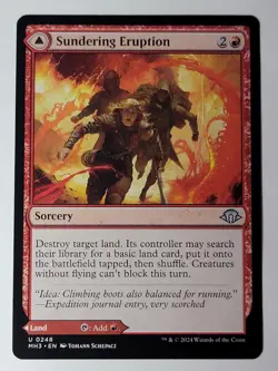 Sundering Eruption Modern Horizons 3 Regular - Image 1