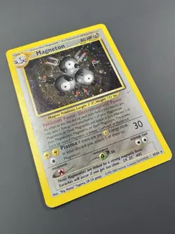 Magneton Holo 10/64 - Fossil Set 2000 - Vintage WOTC Pokemon Card - LP/MP - Image 3