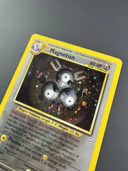 Magneton Holo 10/64 - Fossil Set 2000 - Vintage WOTC Pokemon Card - LP/MP - Image 4