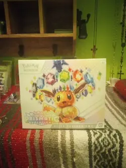 Prismatic Evolutions ETB Scarlet & Violet Pokemon Sealed W/Plastic Shell !MINT! - Image 1