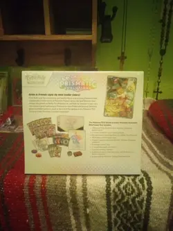 Prismatic Evolutions ETB Scarlet & Violet Pokemon Sealed W/Plastic Shell !MINT! - Image 2