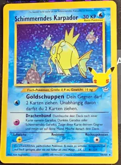 Schimmerndes Karpador 66/64 Holo Neo Revelation Deutsch Pokemon Karte | NM- - Image 1