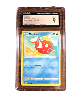 Magikarp Regular Common #039 - CGC MINT 9 - 2020 Rebel Clash - Pokemon TCG - Image 1