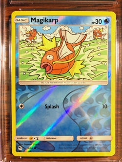 Magikarp Reverse Holo Common #15 - CGC MINT 9 - 2019 Hidden Fates - Pokemon TCG - Image 5