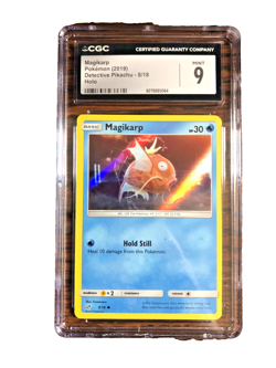 Magikarp Holo Common #8 - CGC MINT 9 - 2019 Detective Pikachu - Pokemon TCG - Image 1