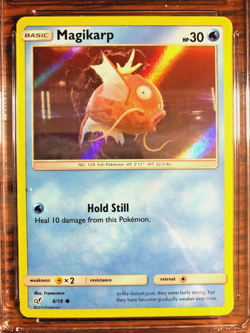 Magikarp Holo Common #8 - CGC NM/MINT+ 8.5 - Detective Pikachu - Pokemon TCG - Image 2