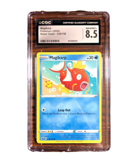 Magikarp Regular Common #039 - CGC NM/MINT+ 8.5 - 2020 Rebel Clash - Pokemon TCG - Image 1