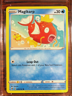 Magikarp Regular Common #039 - CGC NM/MINT+ 8.5 - 2020 Rebel Clash - Pokemon TCG - Image 2