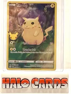 PACK FRESH Pokemon TCG Pikachu Celebrations 005/025 Holo Rare H - Image 1
