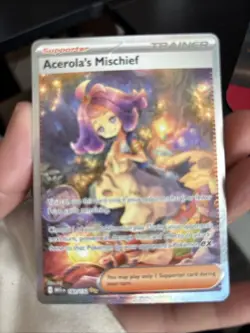Pokemon TCG: Acerola’s Mischief 183/132 - Mega Evolutions - SIR - Image 1
