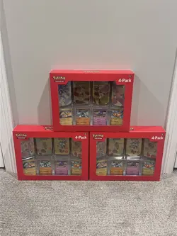 Sam’s Club Pokemon Scarlet And Violet 151 Mini Tin 4 Pack New Factory Sealed - Image 1