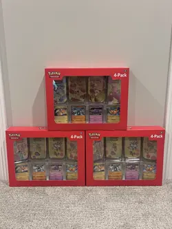 Sam’s Club Pokemon Scarlet And Violet 151 Mini Tin 4 Pack New Factory Sealed - Image 2