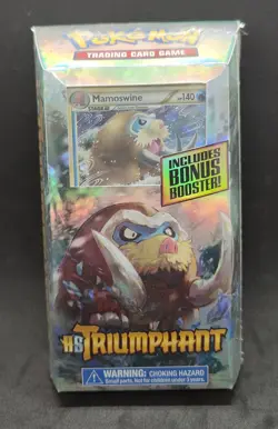 Pokemon HS Triumphant Verdant Frost Theme Deck - Booster Pack Inside - Image 1