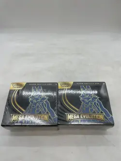 Pokemon TCG: Mega Evolution - Lucario Elite Trainer Box Set of 2x - Image 1