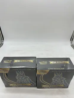Pokemon TCG: Mega Evolution - Lucario Elite Trainer Box Set of 2x - Image 2