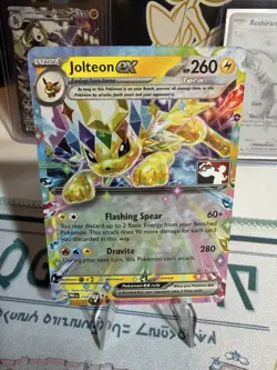 Play! Pokemon Prize Pack Series 7 Prismatic Evolutions 030/131 Jolteon ex - Image 1