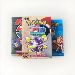 Vintage Pokemon WOTC 1999 LOT (ALL EMPTY) of 11 Theme Decks & 3 Fossil Boosters - Image 2