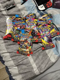 Pokemon TCG Mega Evolution Sleeved Booster Packs LOT of 10 Brand New Sealed - Image 1
