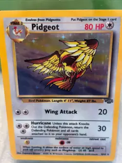 1999 Pokemon Jungle Pidgeot Holo - WOTC Vintage - Excellent/Near Mint 8/64 - Image 1