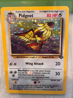 1999 Pokemon Jungle Pidgeot Holo - WOTC Vintage - Excellent/Near Mint 8/64 - Image 2